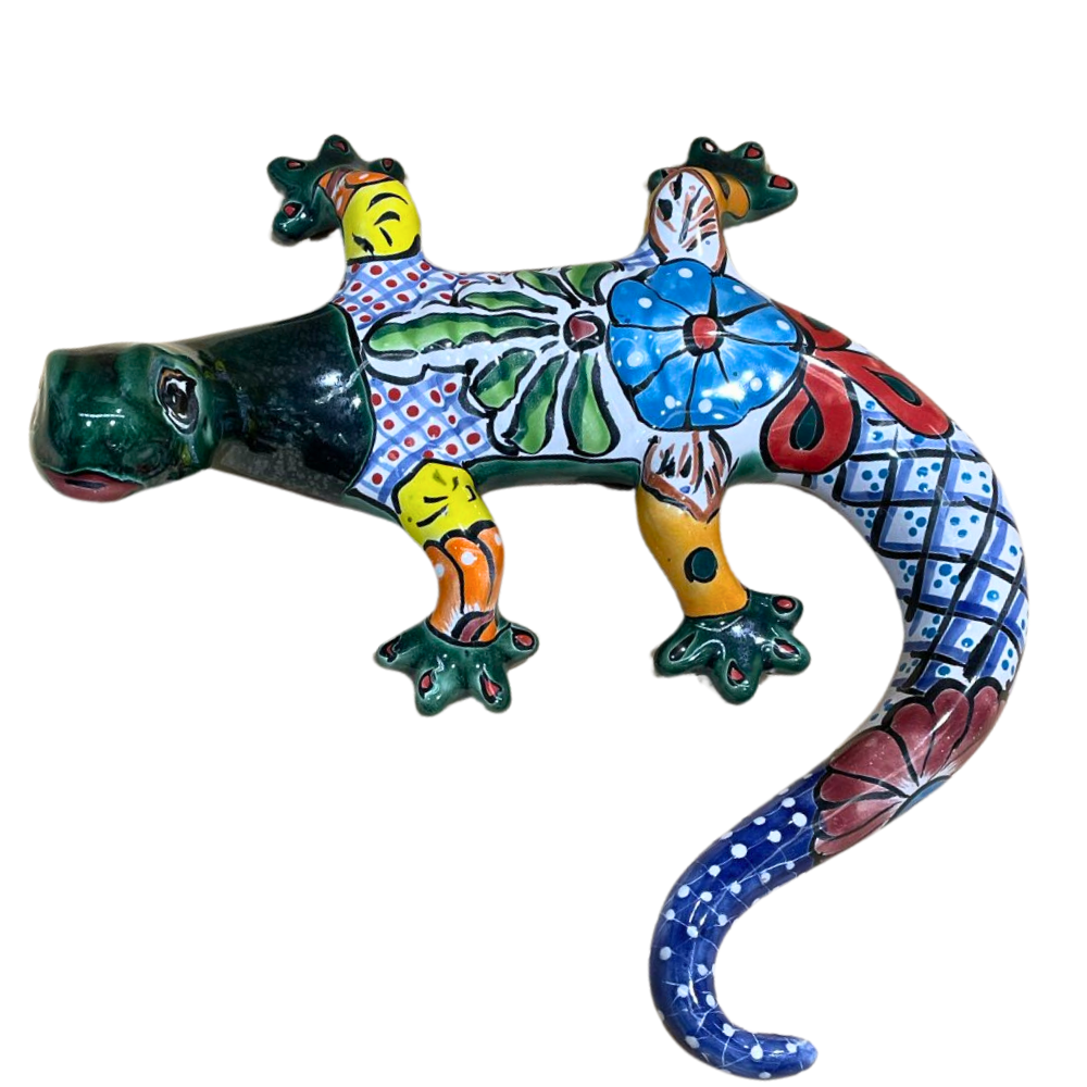 Big Lizard Wall Sculpture (Iguana) – Ay, Caramba!