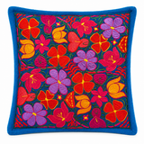 Hand-Embroidered Cushion Cover