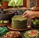 Corn Cactus Tostadas with Chia Seeds - 20 pack