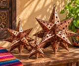 Mexican Metal Star – Copper or Silver
