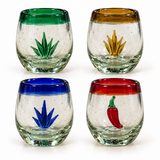 Mexican Barrel-Style Shot Glass
