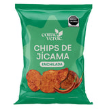Jícama Enchilada Chips