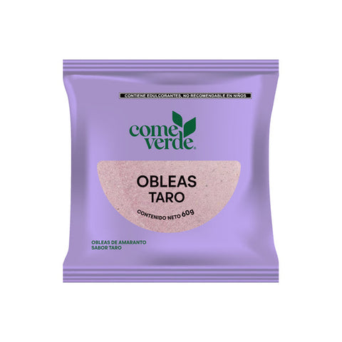 Taro Amaranth Wafers 60g (Obleas)