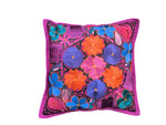 Hand-Embroidered Cushion Cover