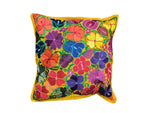 Hand-Embroidered Cushion Cover