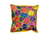 Hand-Embroidered Cushion Cover