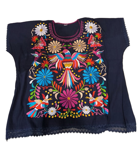 Mexican Embroidered Blouse (Blusa Mexicana)