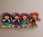 Muñeca Lele – Handmade Mexican Doll (Assorted Colours)