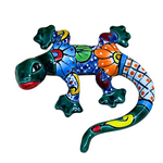 Medium Lizard Wall Sculpture (Iguana)