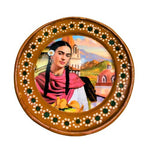 Frida Clay Plate