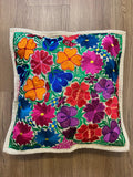 Hand-Embroidered Cushion Cover