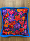 Hand-Embroidered Cushion Cover