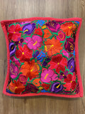 Hand-Embroidered Cushion Cover