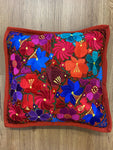 Hand-Embroidered Cushion Cover