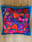 Hand-Embroidered Cushion Cover