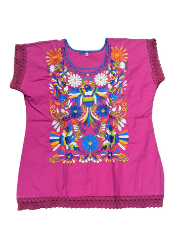Mexican Embroidered Blouse (Blusa Mexicana)