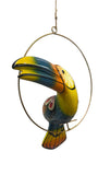 Hand-Painted Toucan Hanging — Made in Mexico