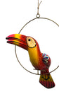 Hand-Painted Toucan Hanging — Made in Mexico