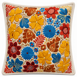 Hand-Embroidered Cushion Cover