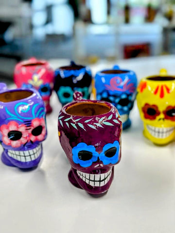 Calavera cup - dia de muertos