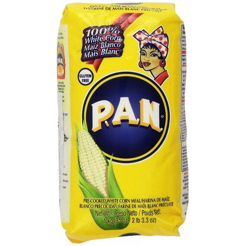 White Corn Flour - Harina Pan 1kg